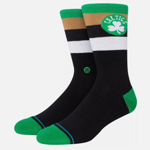 NWT Men's Boston Celtics 2 Pairs Stance Crew Socks - Picture 3 of 7